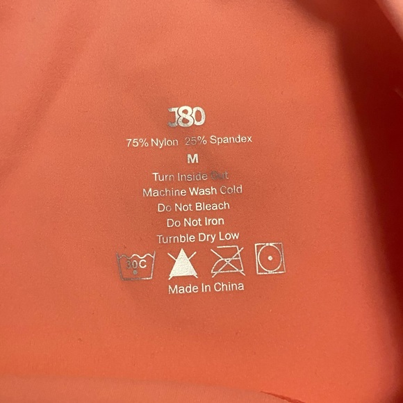 J80 Fit biker shorts! Pink/peach color. - Picture 4 of 4